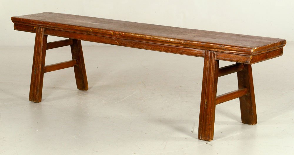 Chinese Wood Bench (1 of 4)