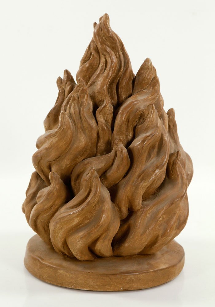 Pottery Flame Finial (1 of 4)