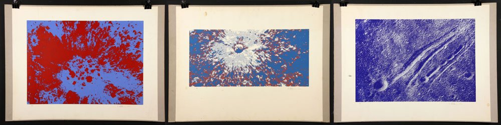 3 Silkscreens on Paper (1 of 10)