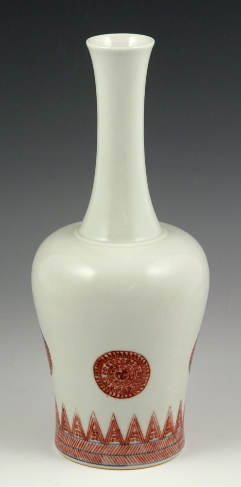 Chinese Red Glazed Zun Vase (1 of 6)