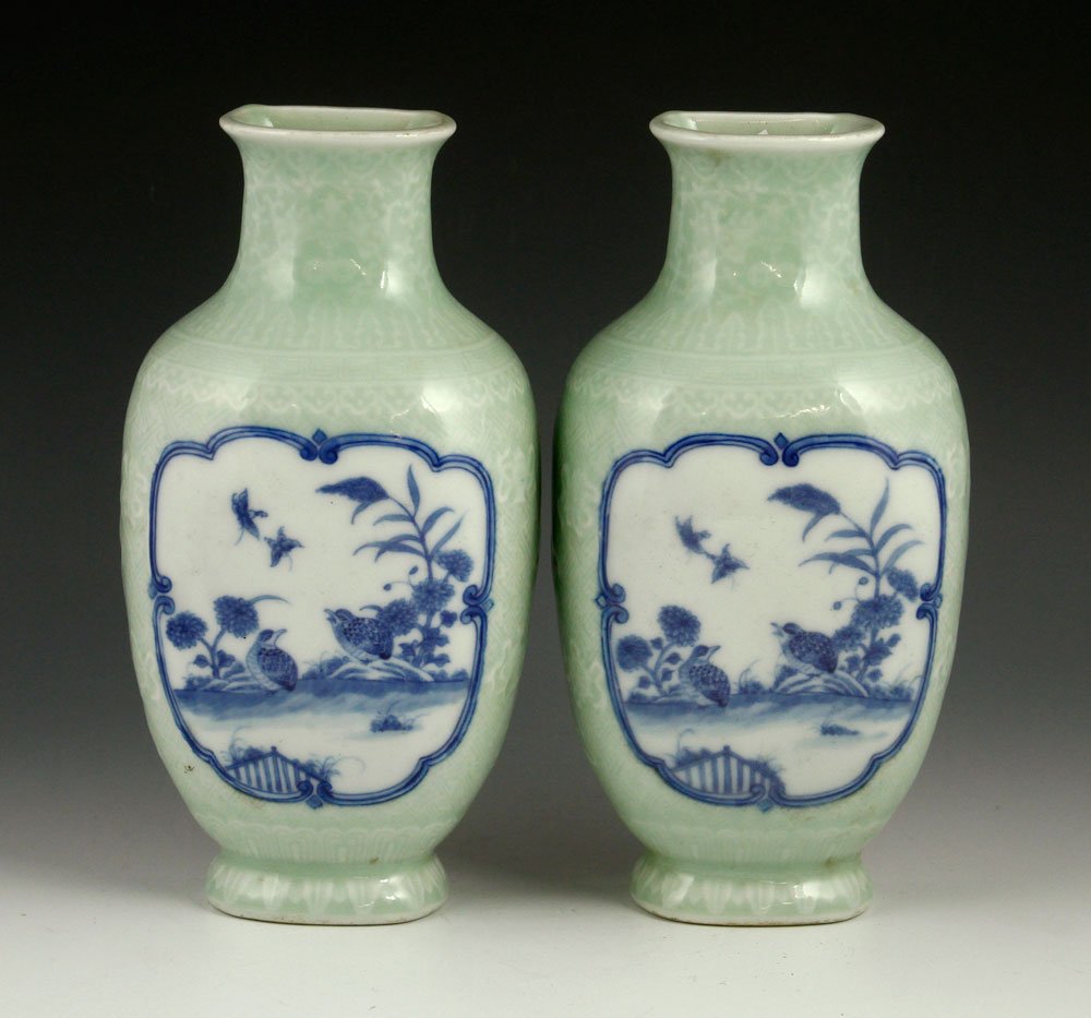 Two Late Qing Dynasty Wall Vases (1 of 5)