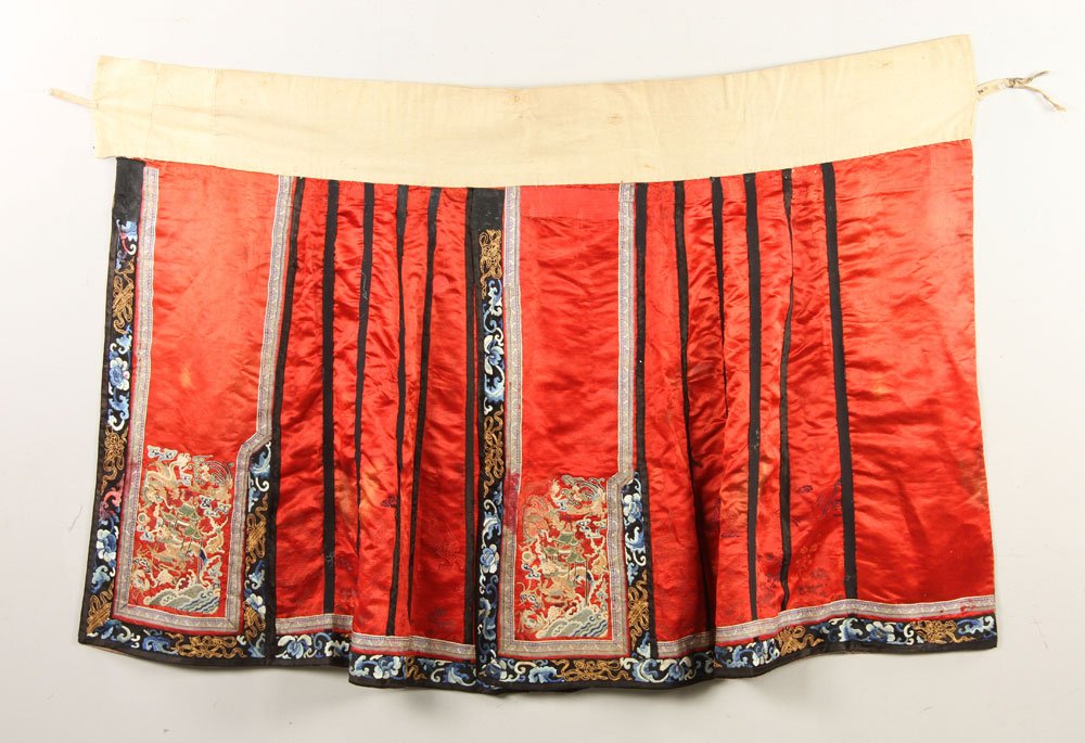 Chinese Ladies' Red Skirt (1 of 7)