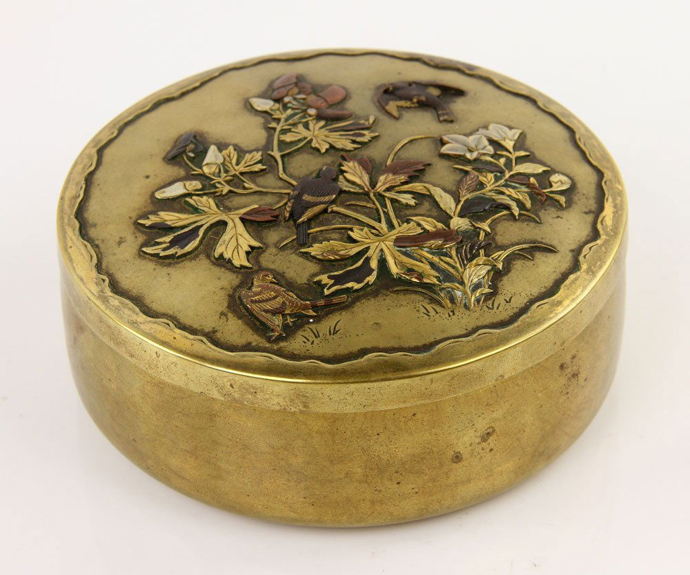 Japanese Bronze Box (1 of 4)