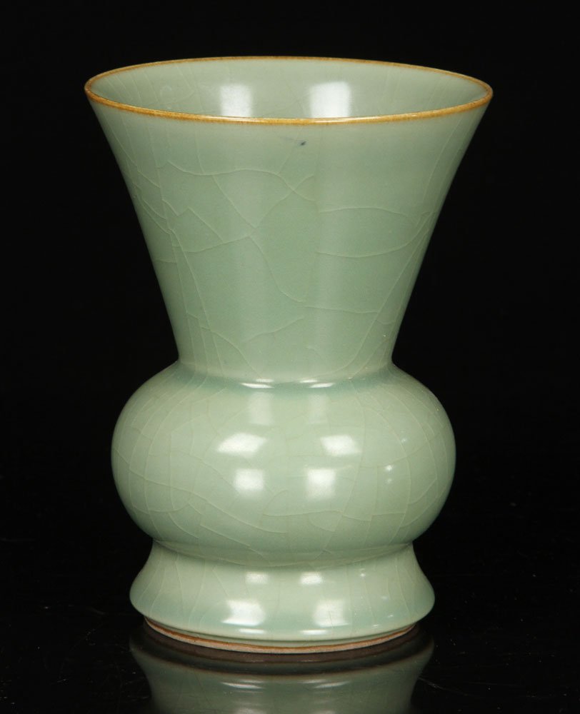 Chinese Longquan Glazed Vase (1 of 4)