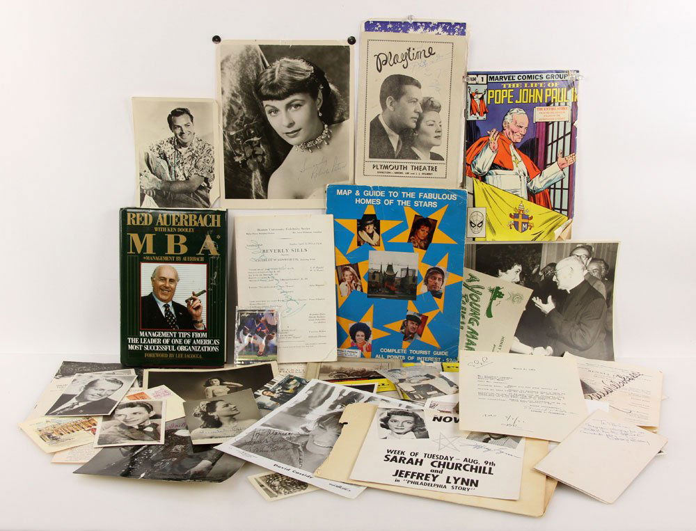 Lot of Autographed Photographs (1 of 4)