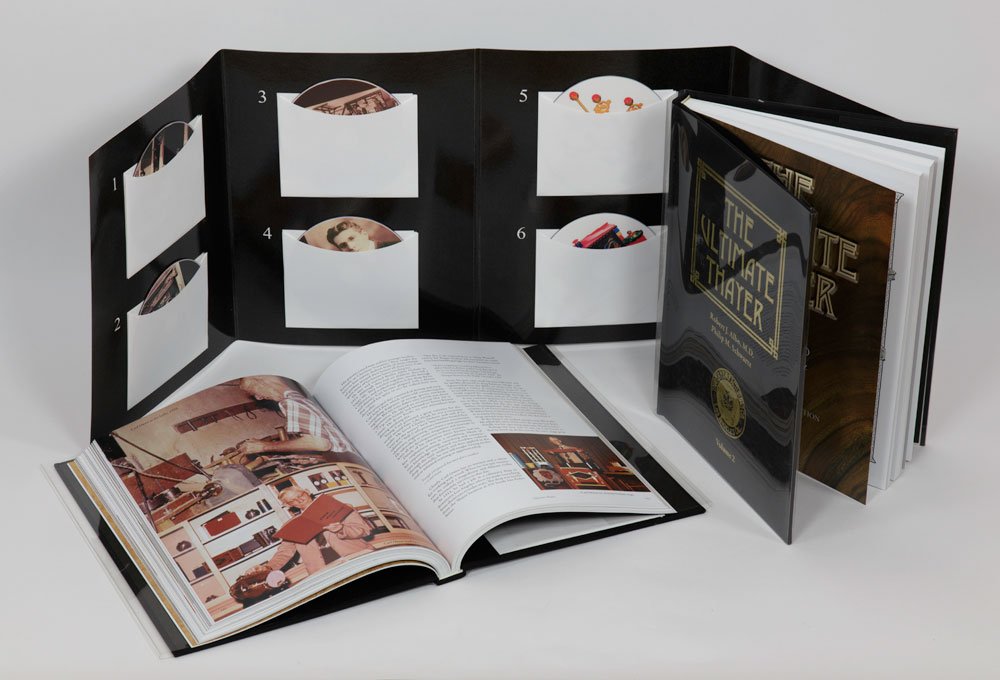 Lot of Robert J. Albo Books and DVDs: Lot of Robert J. Albo's books and DVDs in slip case, to include: "The Ultimate Thayer," signed by Robert Albo, two volumes and ten DVDs, 13" w x 9 1/2" d (case); and "The Ultimate Okito," one volume a