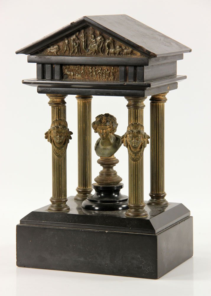 Grand Tour Bronze and Slate Sculpture (1 of 6)