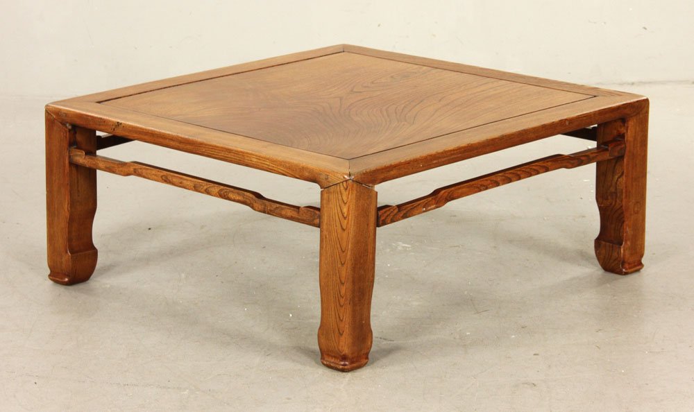 19th C. Chinese Ming Dynasty Low Table (1 of 4)
