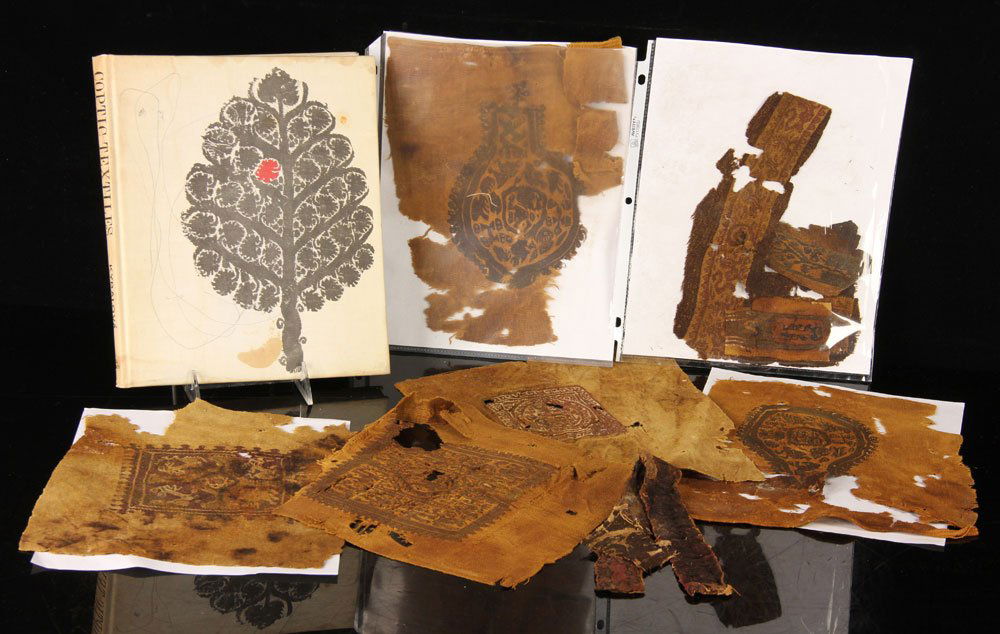 Lot of 4th to 5th C. Coptic Textiles (1 of 4)