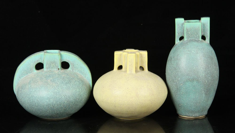 3 Art Pottery Vases (1 of 4)