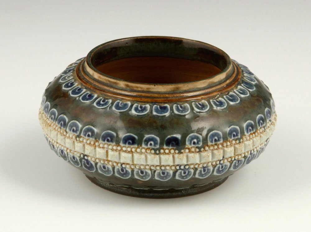 Doulton Lambeth Pottery Vase (1 of 4)