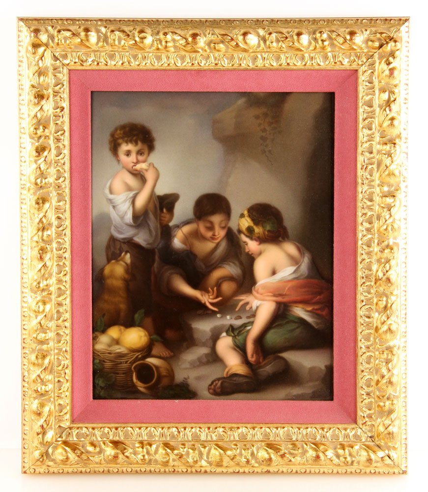 After Murillo, Boys Playing Dice Plaque (1 of 6)