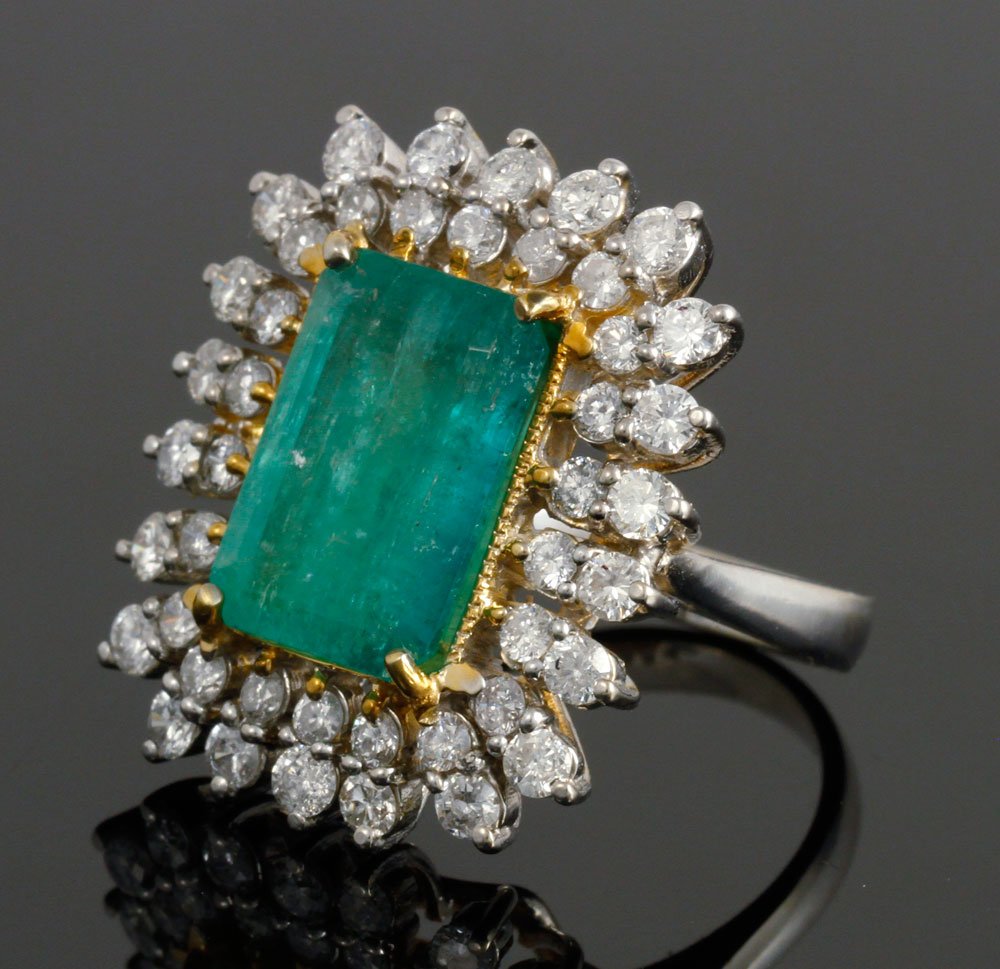 18K White and Yellow Gold Ring (1 of 5)