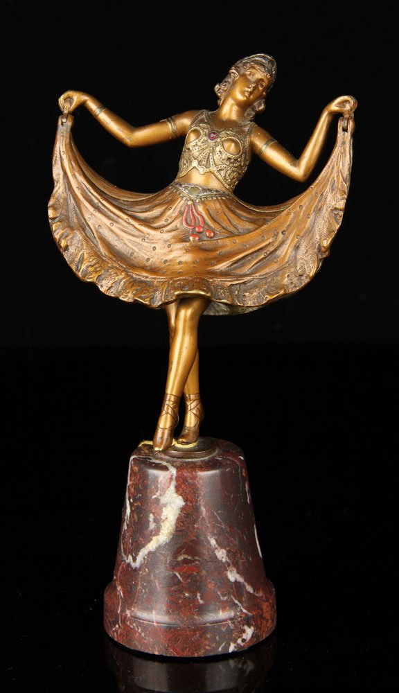 Flapper Girl, Bronze (1 of 4)