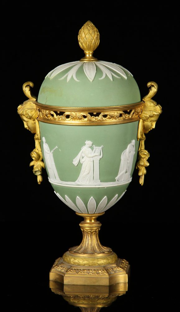 19th C. English Wedgwood Covered Urn (1 of 6)