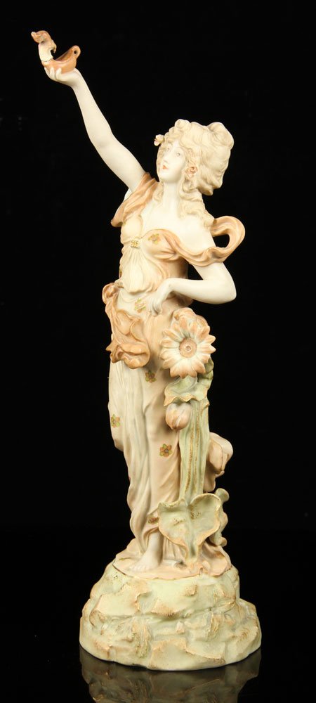 Austrian Lady Figurine (1 of 4)