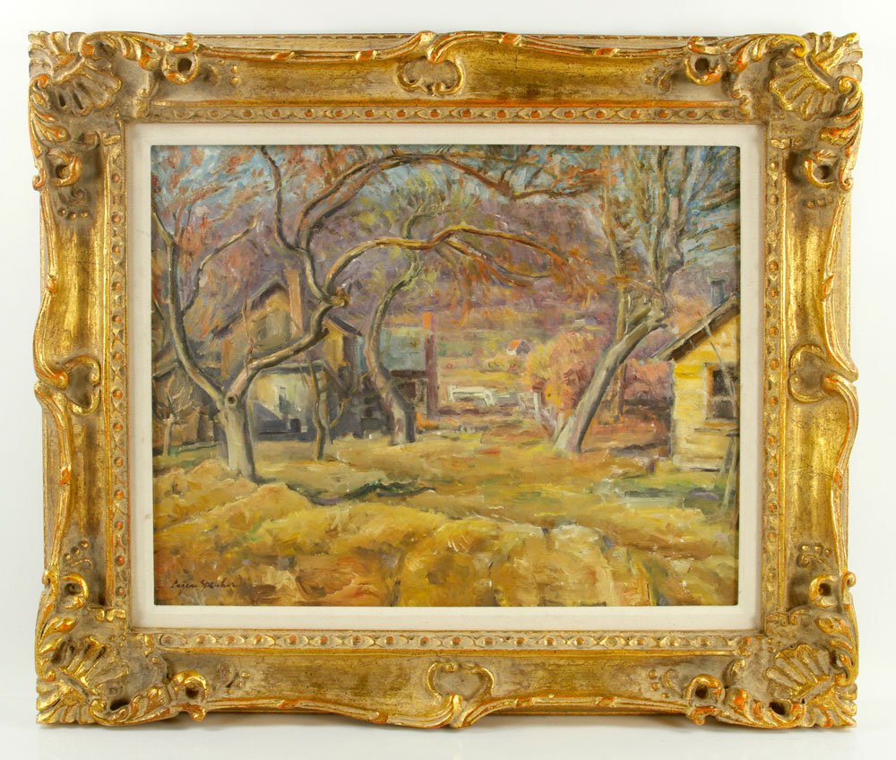 Speicher, Rural Landscape, Oil on Canvas (1 of 10)