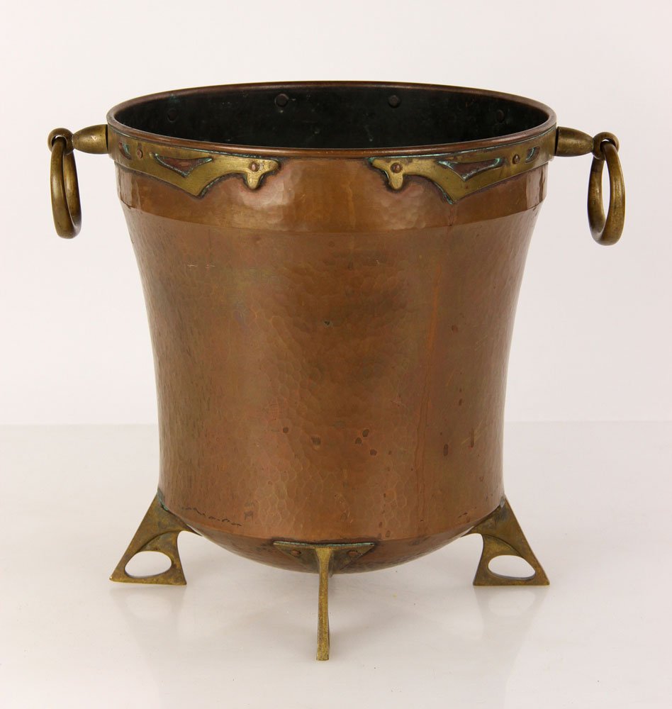 Deco Brass Copper Ice Bucket (1 of 4)