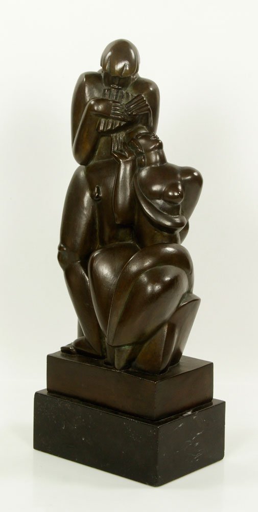 Wein, Bronze Modernist Sculpture (1 of 8)