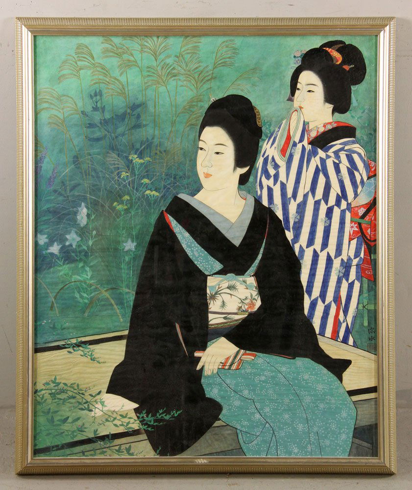 Japanese Painting on Rice Paper (1 of 6)