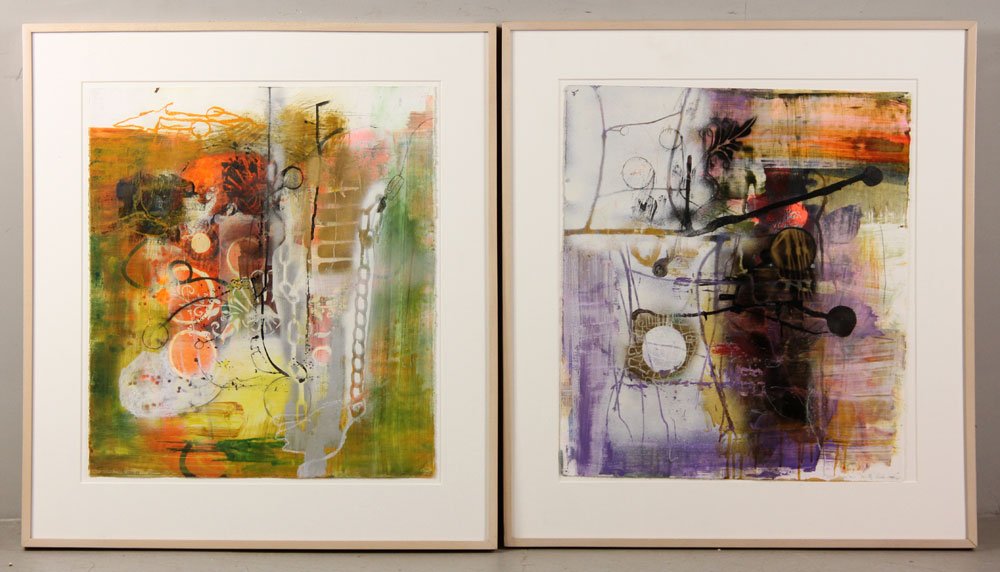 Heeks, Two Monoprints (1 of 7)