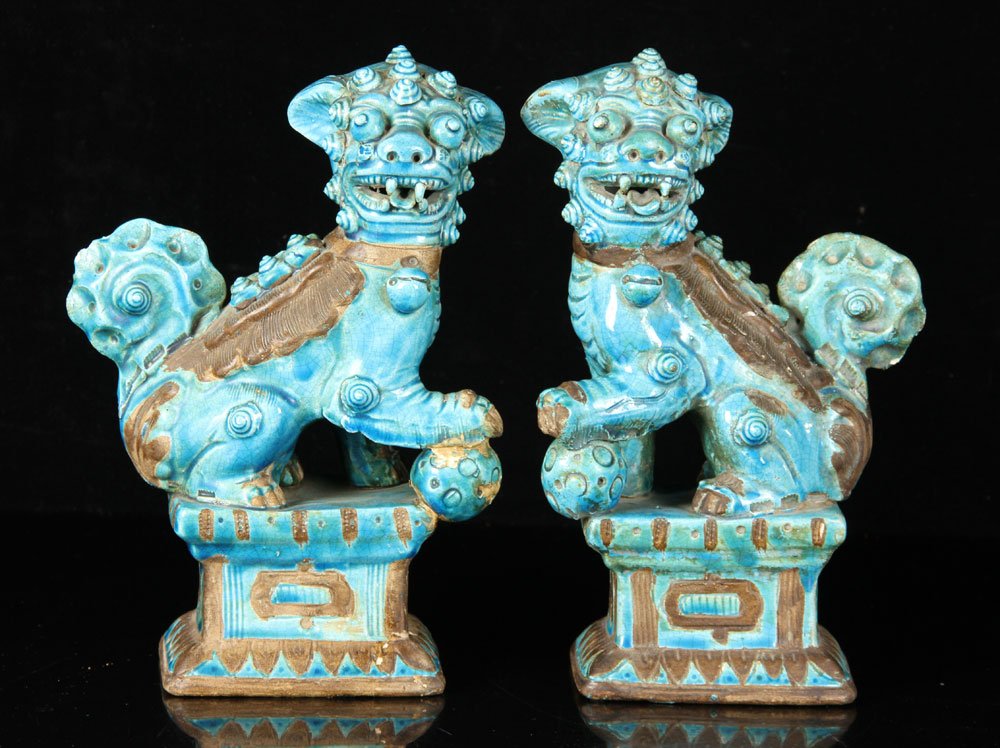 Pr. Chinese Foo Dogs (1 of 4)