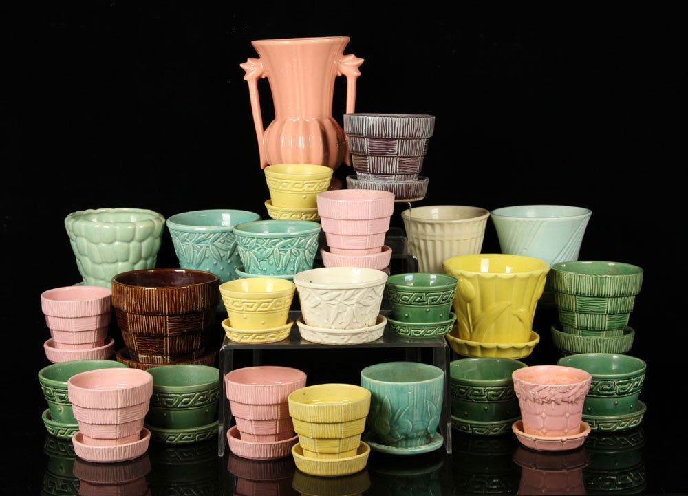 25 Pieces of McCoy Pottery (1 of 5)