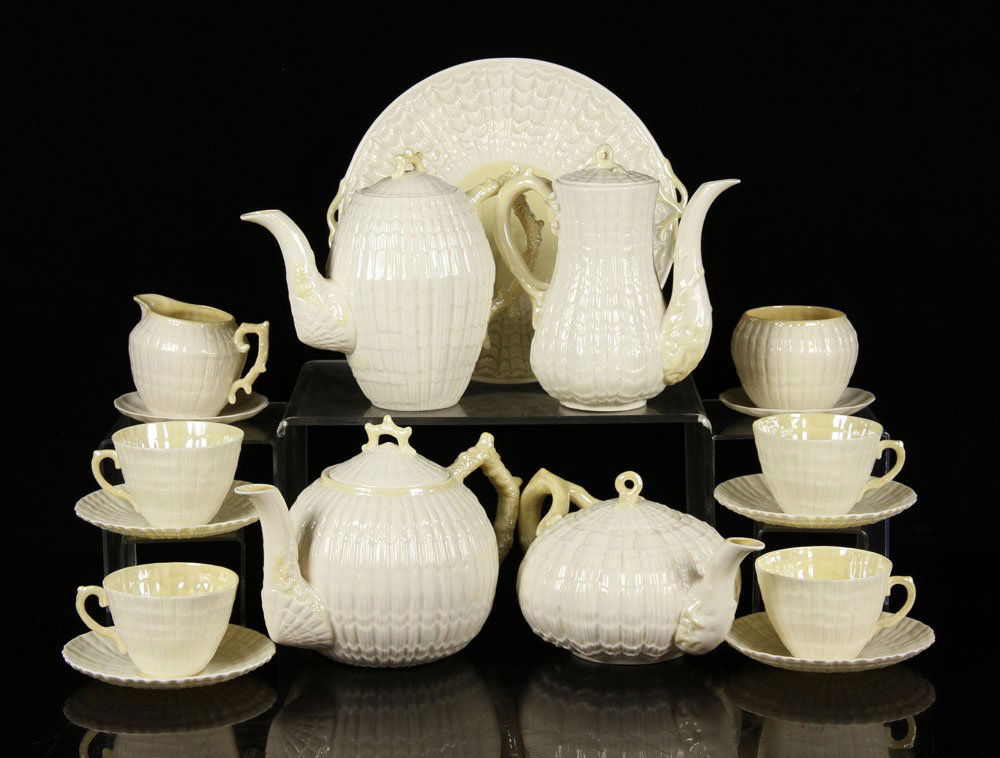 Belleek Tea Set (1 of 5)