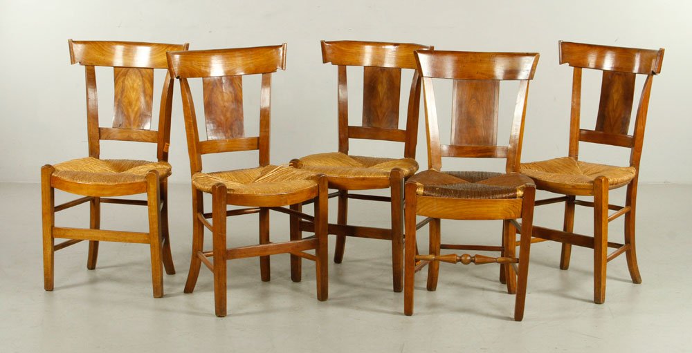 5 Antique French Country Chairs (1 of 5)