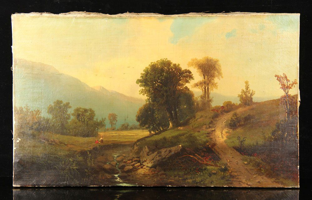19th/20th C. Landscape, Oil on Canvas (1 of 4)