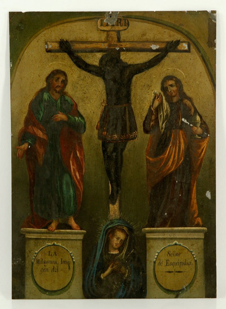 19th C. Spanish Retablo (1 of 6)