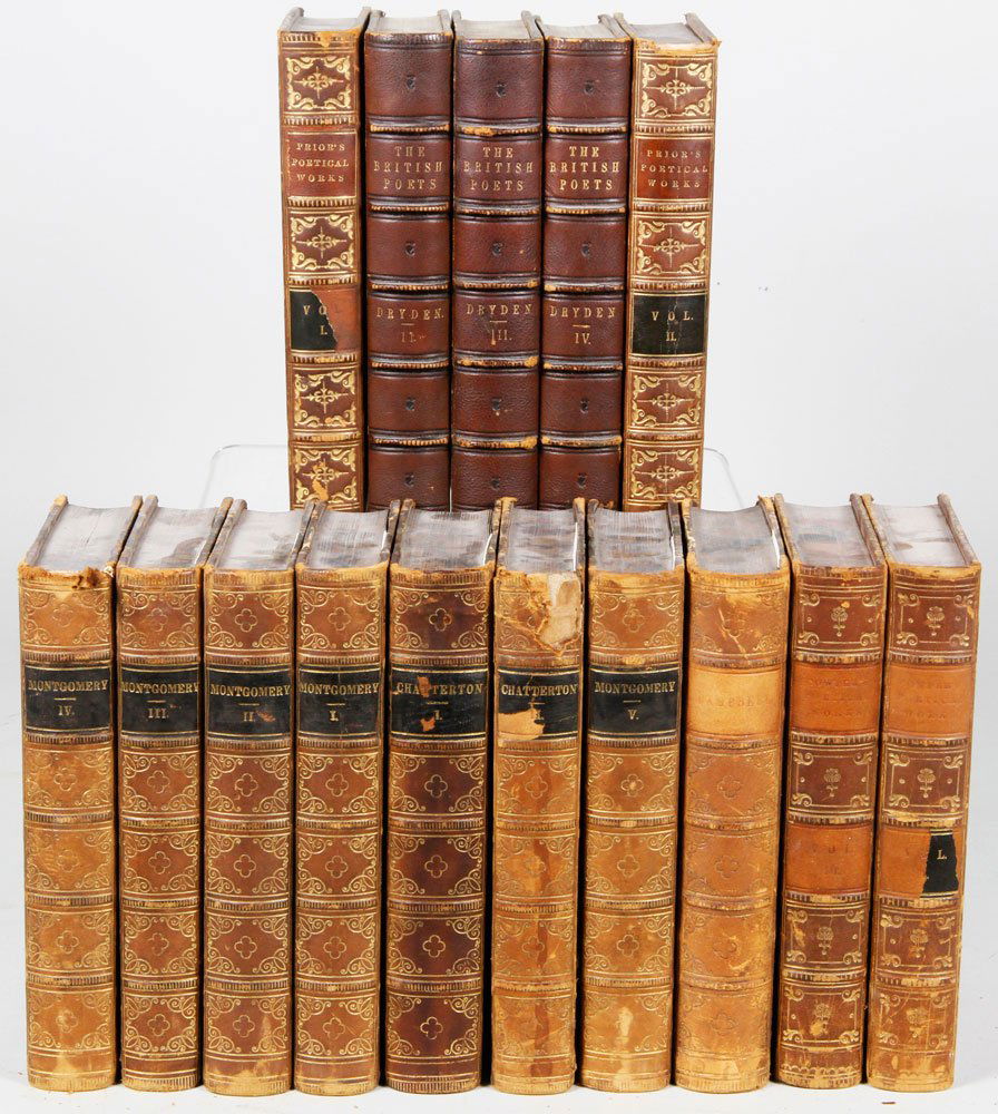 6 Sets of Poetical Works (1 of 3)