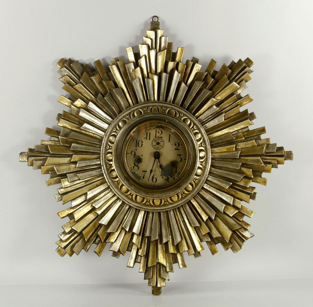 Seth Thomas Star Burst Wall Clock (1 of 5)