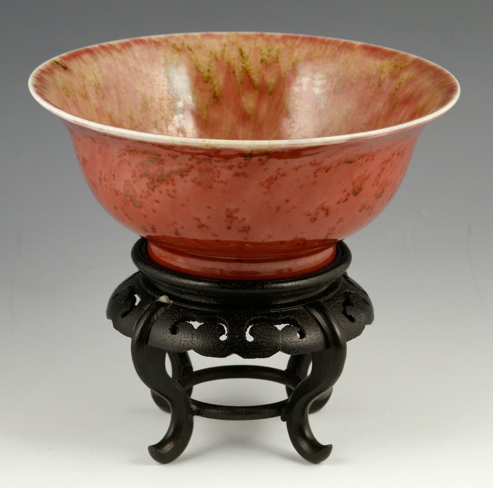 Chinese Republic Period Red Glazed Bowl (1 of 5)