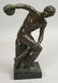 1206: BRONZE FIGURE OF DISCUS THROWER