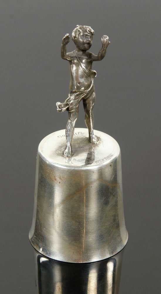 Oversized Russian Silver Vodka Cup (1 of 4)