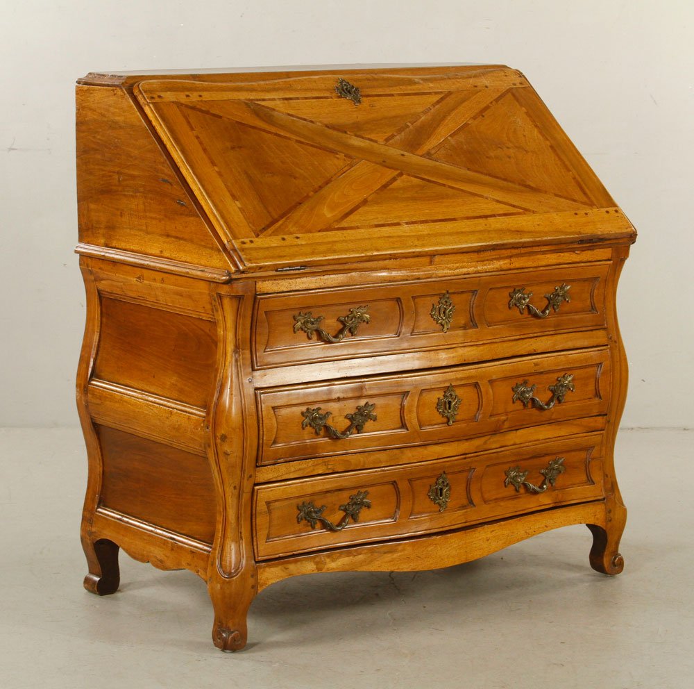 French Fruitwood Slant Top Desk (1 of 5)