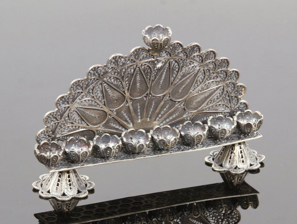 Russian Silver Menorah (1 of 5)