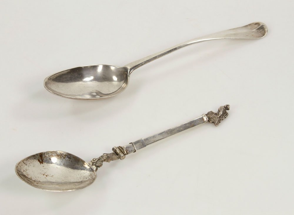 Two Early English Spoons (1 of 5)