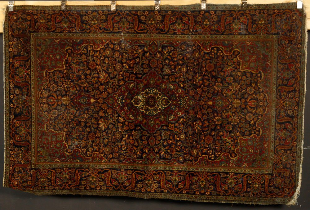 Antique Persian Kashan Carpet (1 of 5)