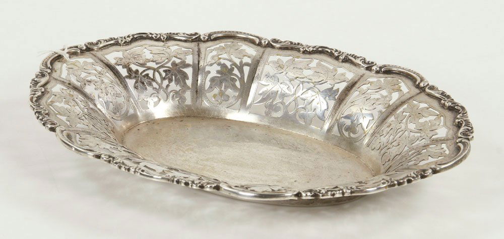 Reticulated Sterling Silver Tray (1 of 5)