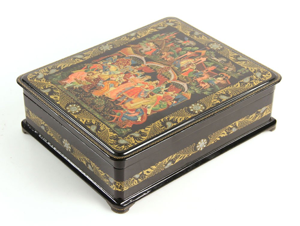 Russian Hand Painted Box (1 of 5)