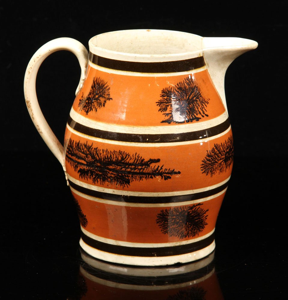 18th C. English Mochaware Pitcher (1 of 4)