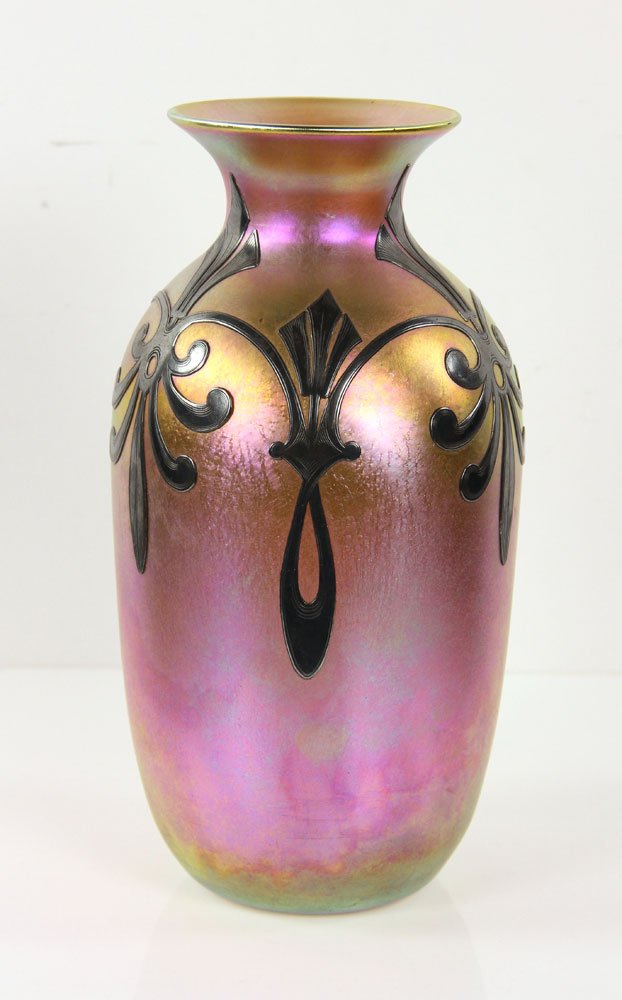 Quezal Art Nouveau Vase (1 of 5)