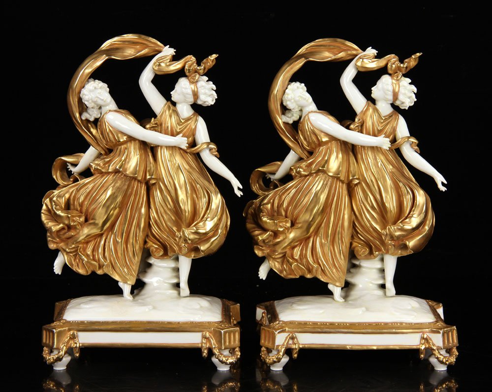 Pr. Capodimonte Figural Statuettes (1 of 5)