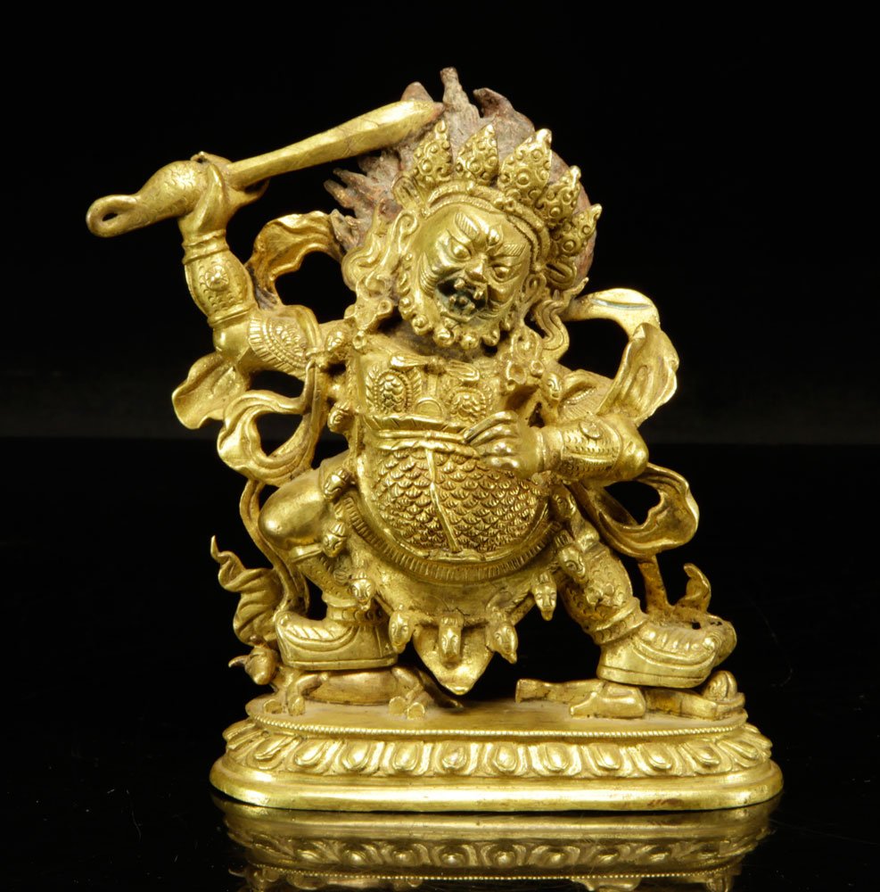 Chinese Gilt Bronze Buddha Figure (1 of 5)