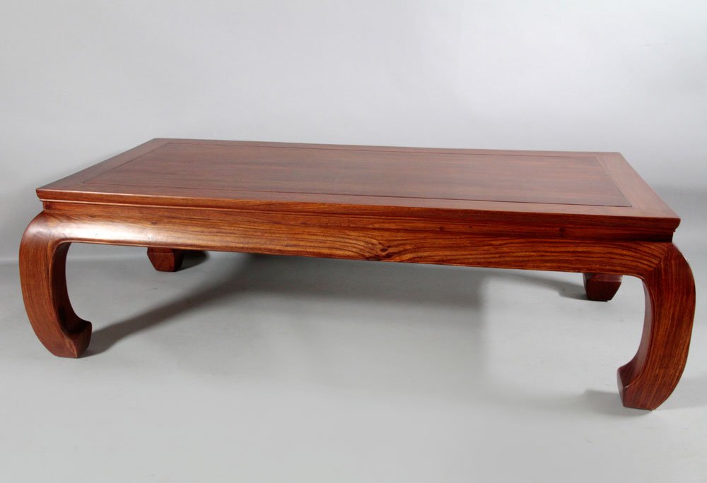 Chinese Teak Wood Kang Table (1 of 5)