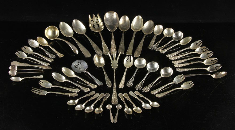 Miscellaneous Group of Sterling Flatware (1 of 10)