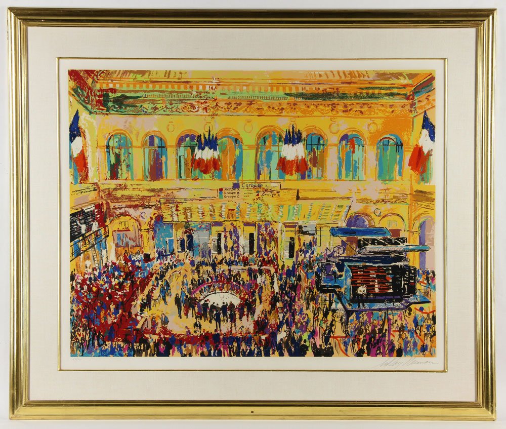 Neiman, French Stock Exchange, Serigraph (1 of 9)