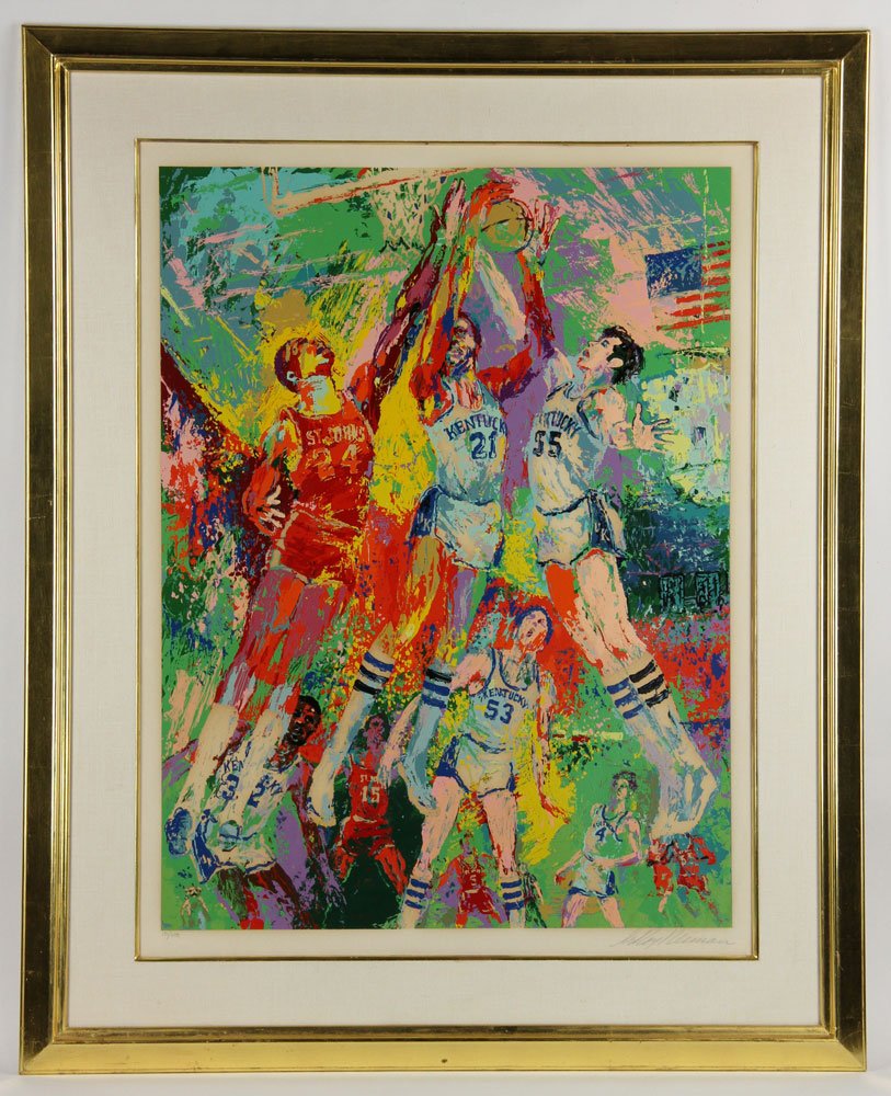 Neiman, Basketball, Serigraph Print (1 of 8)